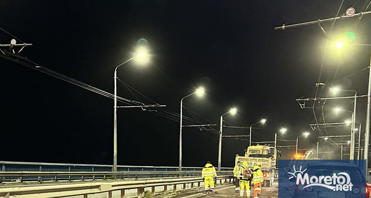 Ремонтът на асфалтовата настилка на Аспаруховия мост беше завършен за