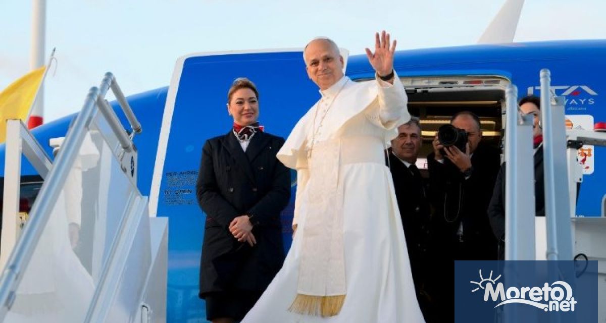 По време на апостолическото си пътуване до Турция Папа Лъв