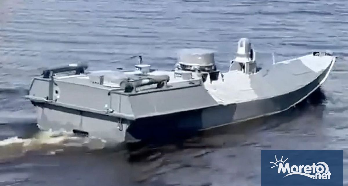 Румънските военноморски сили публикуваха видеоклип показващ унищожаването на морски дрон