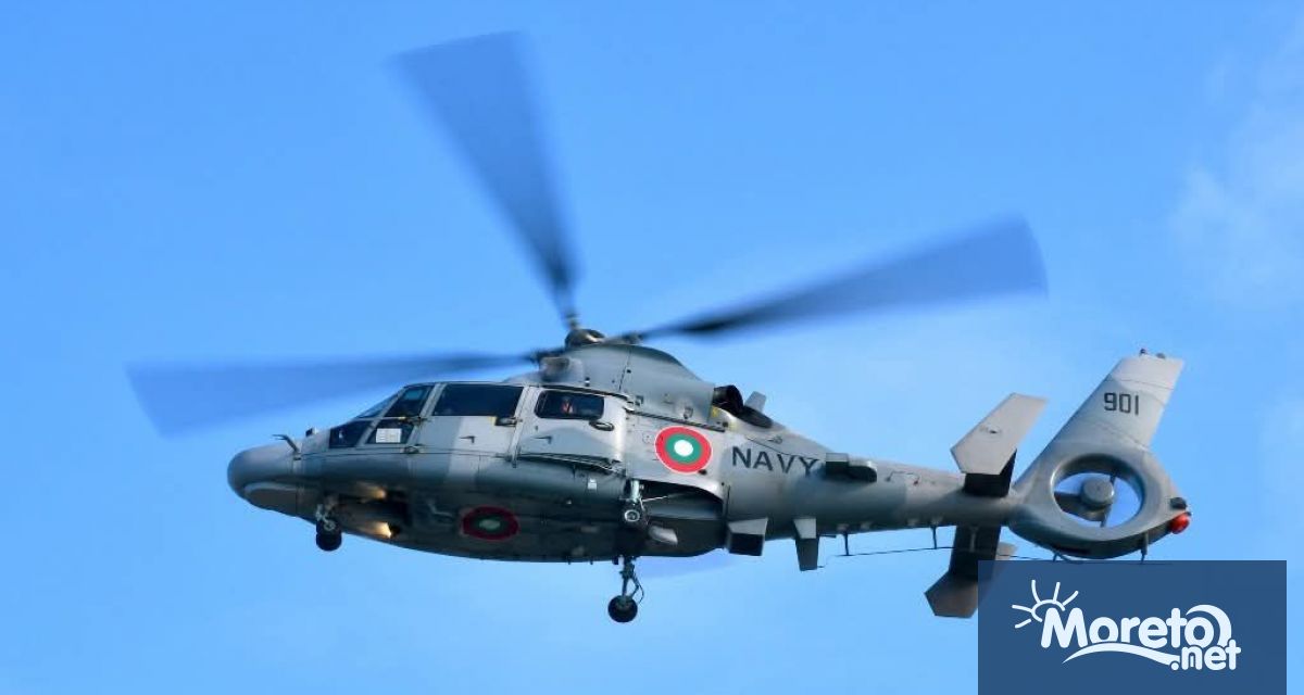 Екипаж от Военноморските сили с вертолет Пантер оказа помощ на