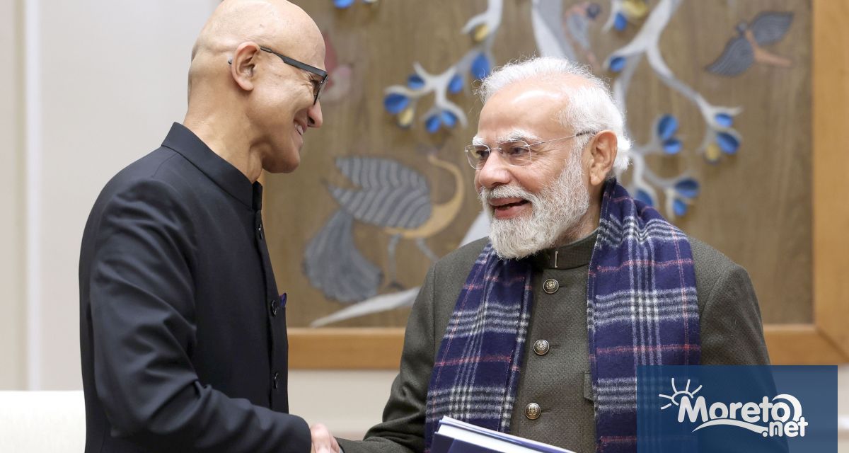 Microsoft обяви във вторник най голямата си инвестиция в Индия