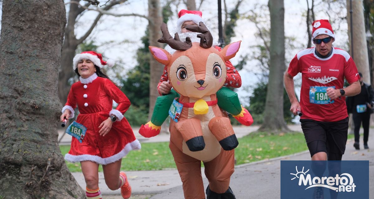 Коледни еленчета джуджета и всякакви коледни герои се включиха в