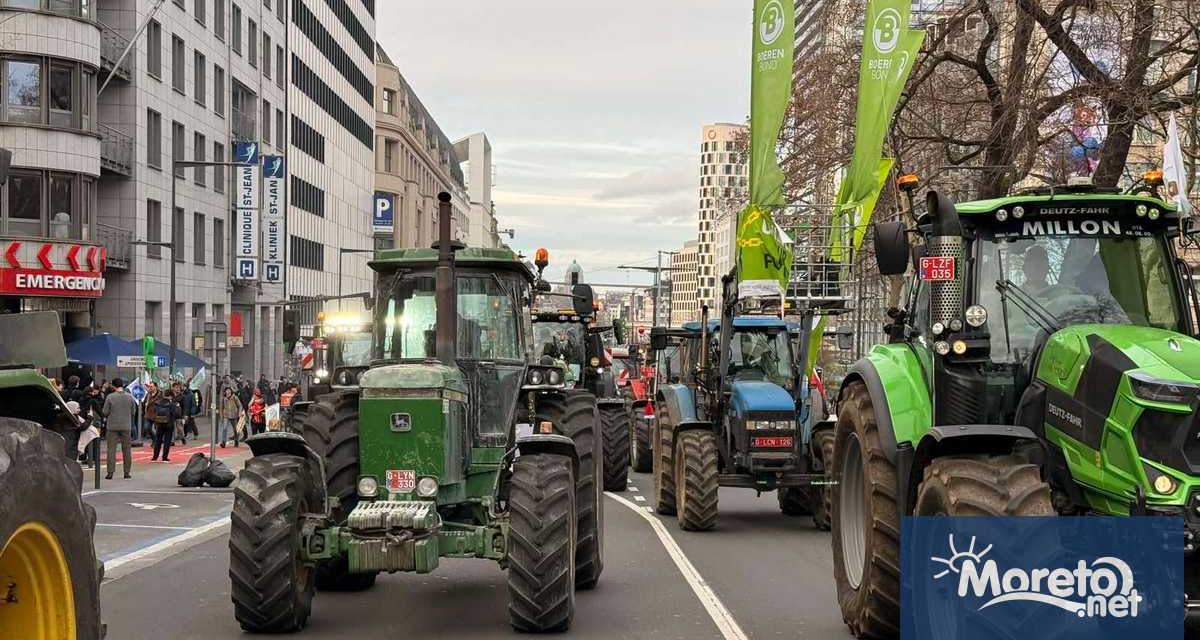 Над 10 000 земеделски производители от 27 европейски държави излязоха