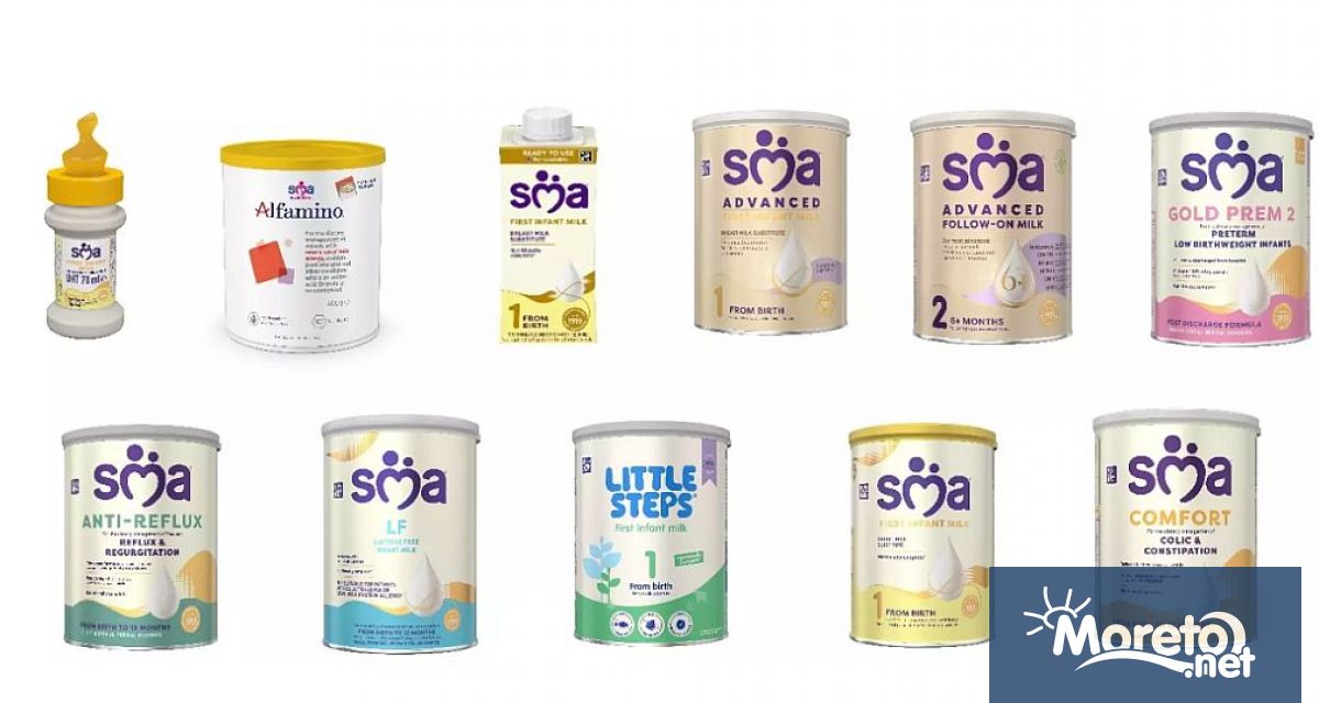 Nestle изтегли от пазара някои продукти от бебешка адаптирана храна
