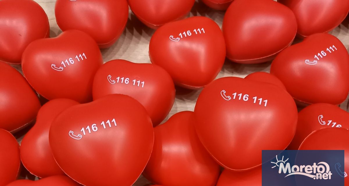 През 2025 г Националната телефонна линия за деца 116 111