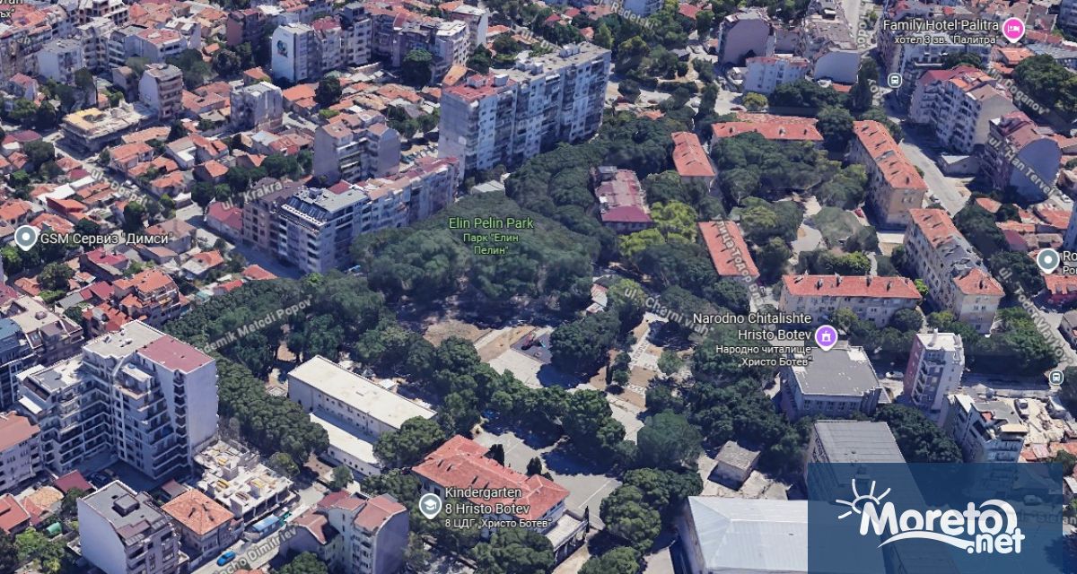 Парк Елин Пелин във варненския централен район Одесос предстои да