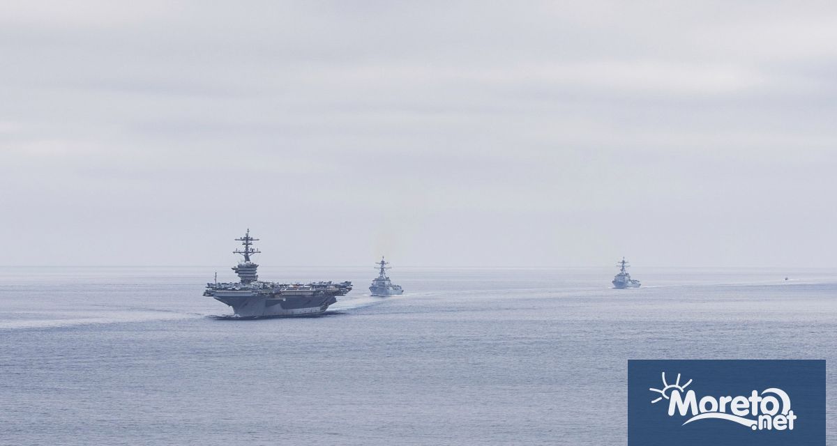 Ударната група на американския самолетоносач Ейбрахам Линкълн вече е в