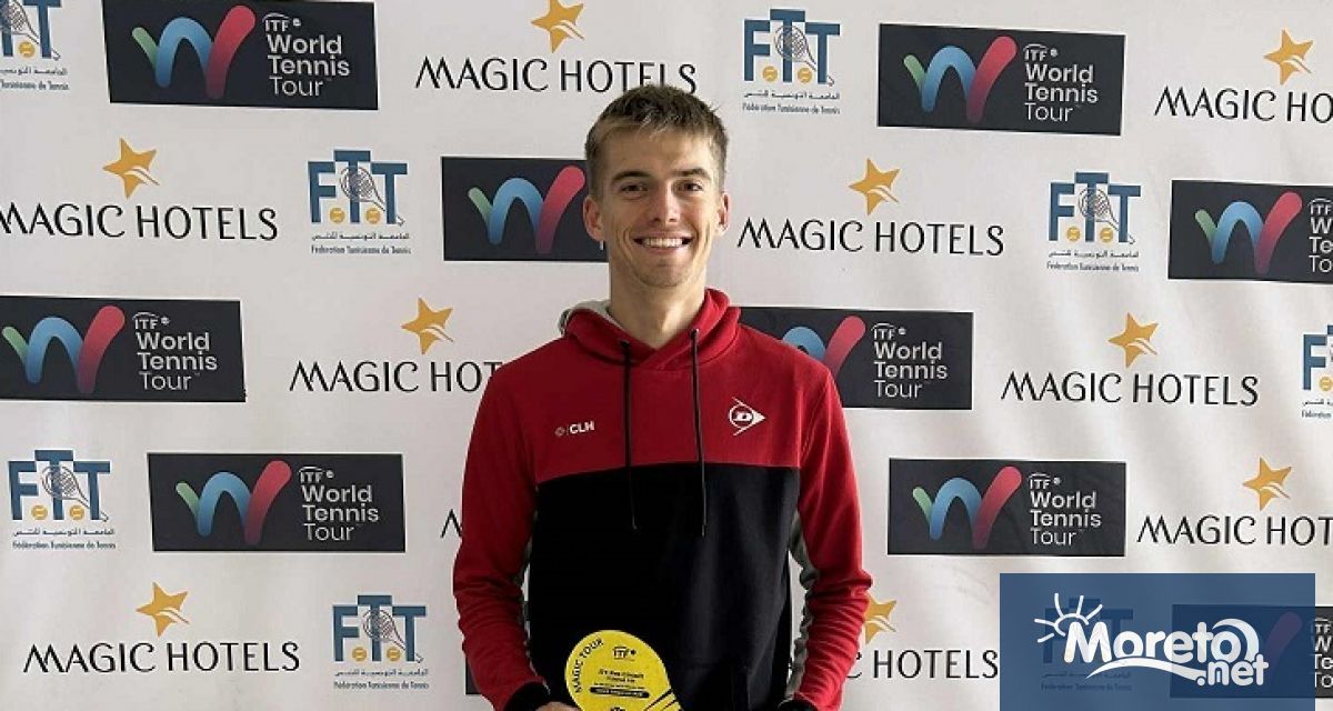 Националът на България за Купа Дейвис Пьотр Нестеров спечели титлата