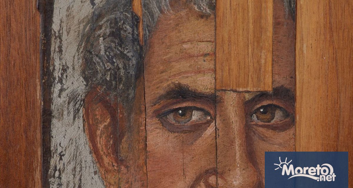 Погребален портрет от римски Египет излиза на търг в Ню