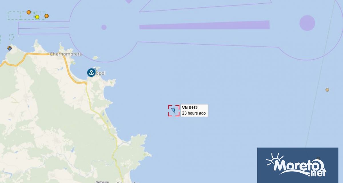 Операцията по издирването на рибарския кораб ВН 8112 с тримата