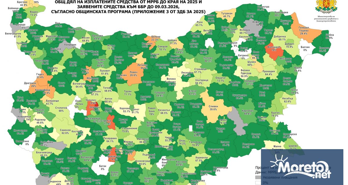 В МРРБ днес бе представена Информационната система с данни за