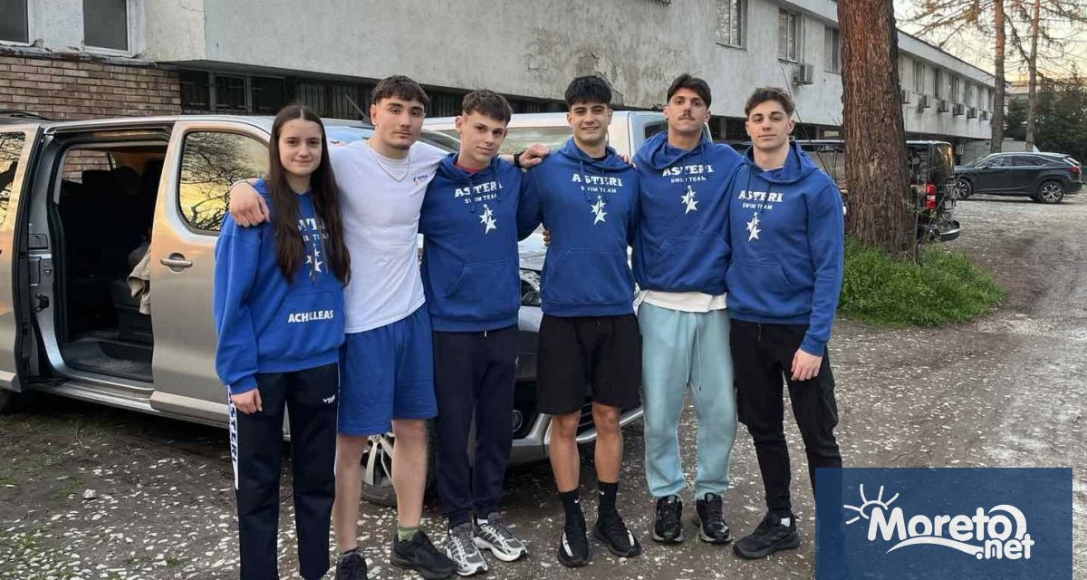 Варненският клуб по плувни спортове Астери записа добро представяне с