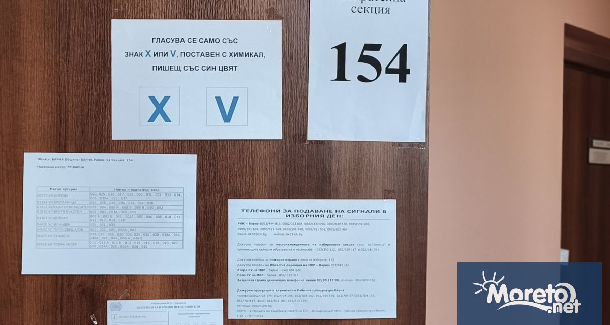 Общо 181 сигнала за изборни нарушения са постъпили в МВР