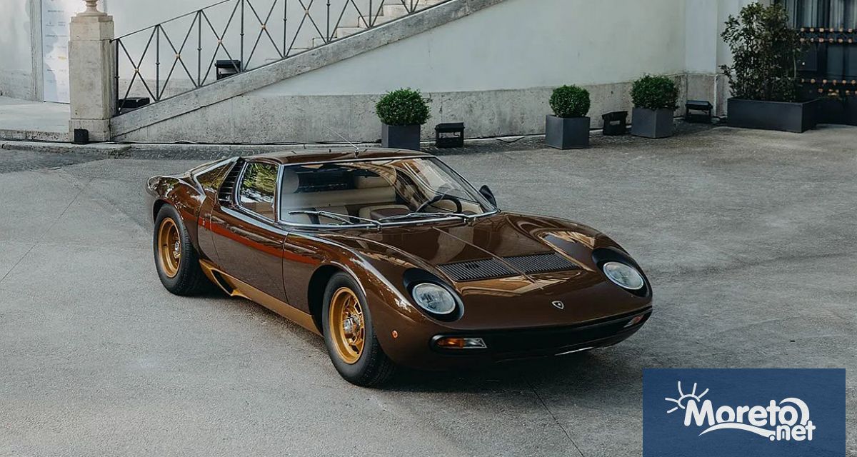 Lamborghini представи напълно реставриран Lamborghini Miura SV върнат към оригиналните