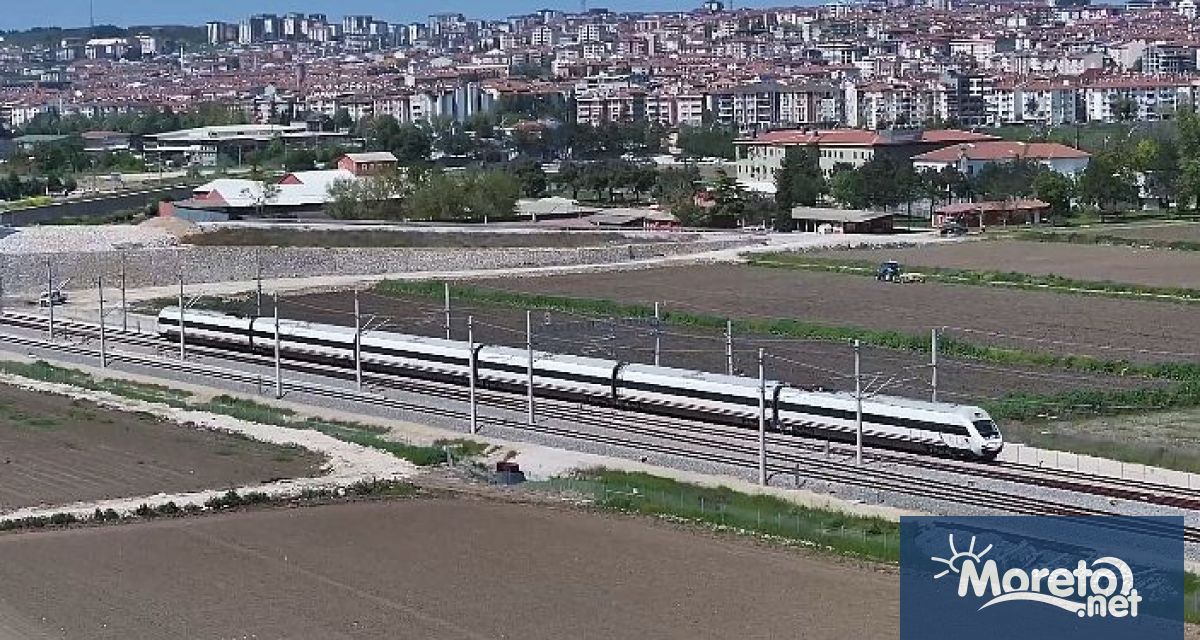 Турските железници започнаха първи тестове с влакови композиции по новоизграждащата