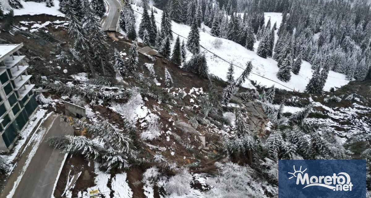 Бедствено положение е обявено от снощи в курортен комплекс Пампорово