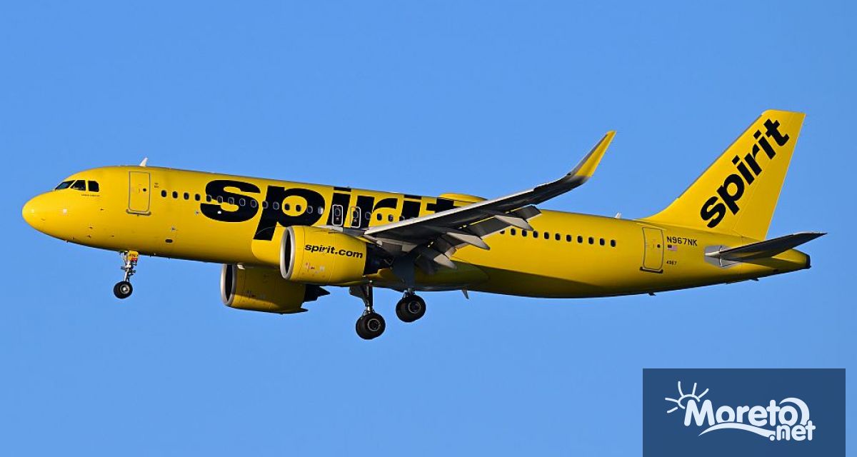 Американската свръхнискотарифна авиокомпания Спирит Еърлайнс Spirit Airlines обяви че е