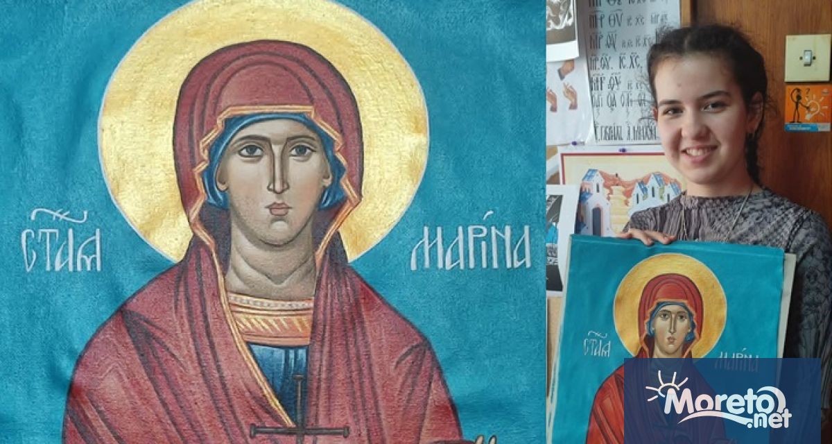 Варненската ученичка Никол Димитрова която е възпитаник на школата по