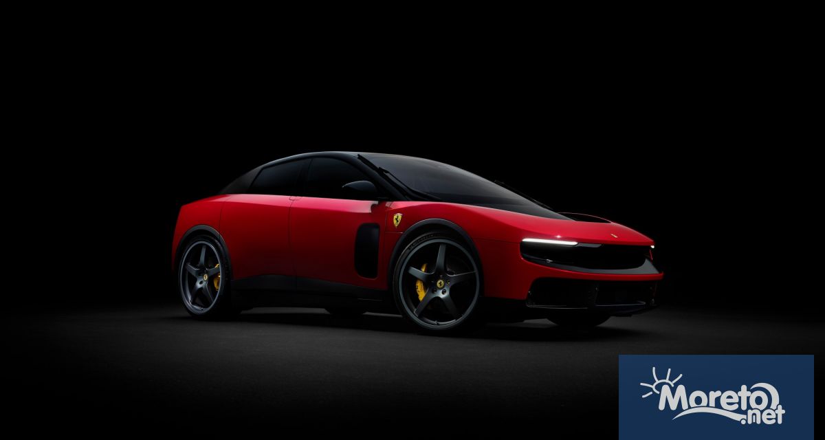 Ferrari представи първия си изцяло електрически автомобил в понеделник отбелязвайки