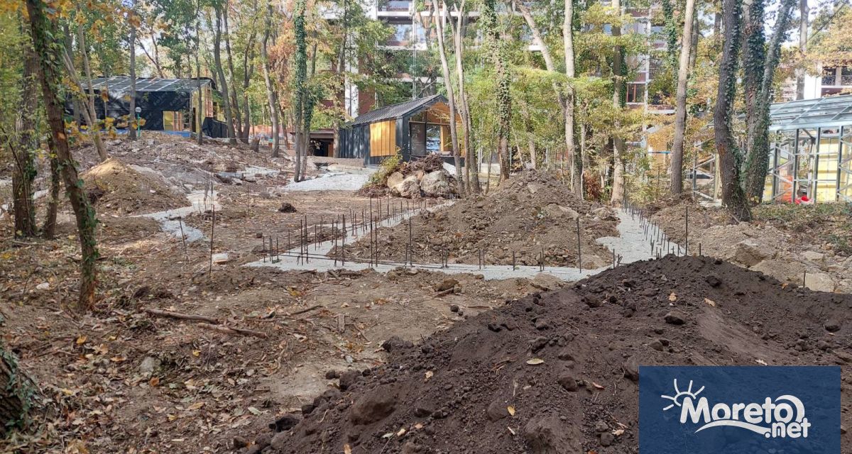 Незаконно изградена инфраструктура за ток и вода е обслужвала комплекса