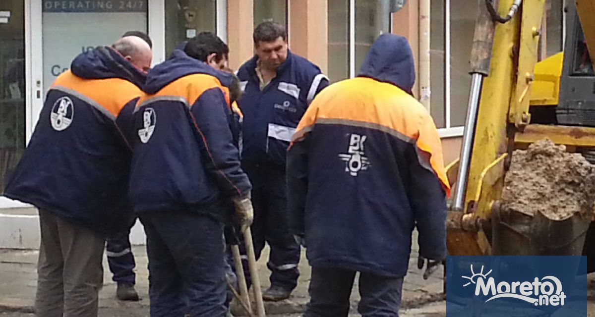 Авария е оставила от рано сутринта без вода част от