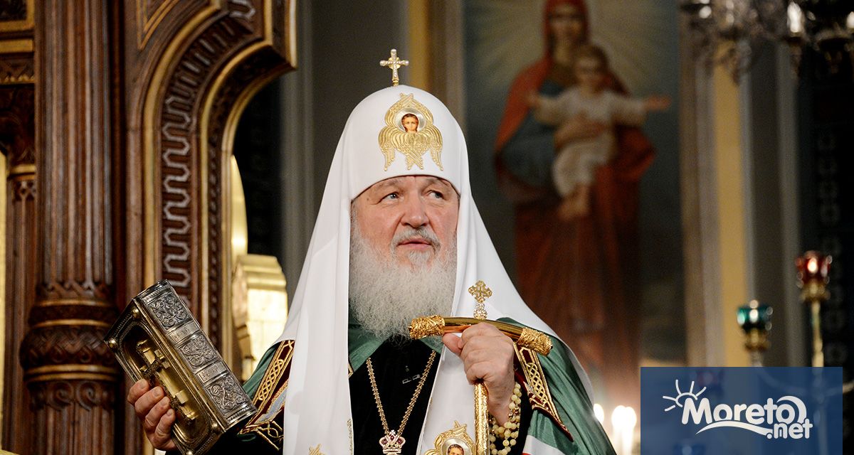 Главата на влиятелната православна църква в Русия патриарх Кирил