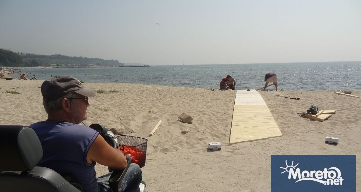 Снимка: Депутатите решават на кои плажове да се осигури достъп на хората с увреждания