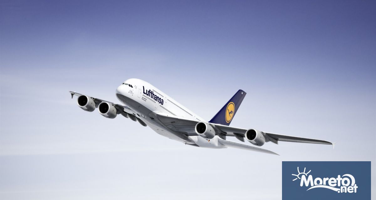 Германската авиокомпания Lufthansa анулира почти всичките си полети за и