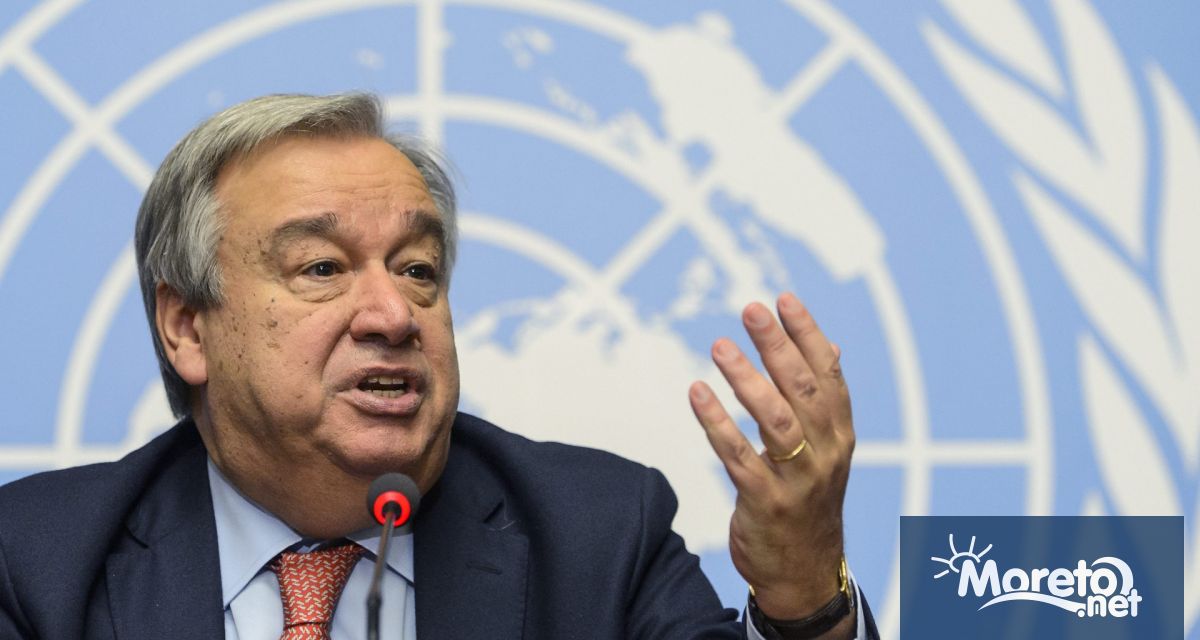 Генералният секретар на ООН Антониу Гутериш поднови призива си в