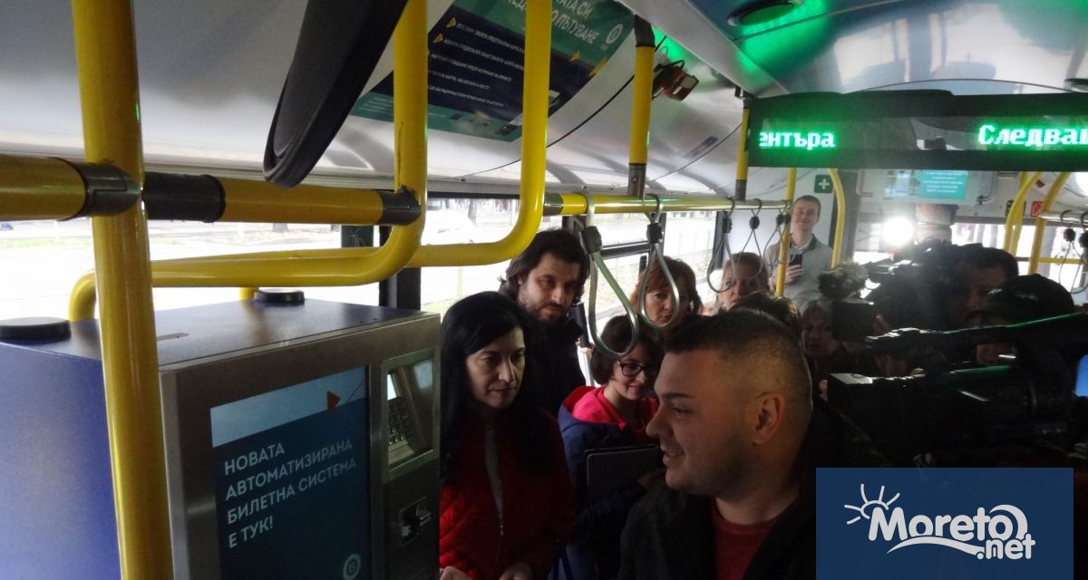 Новата билетна система за градския транспорт във Варна се очаква