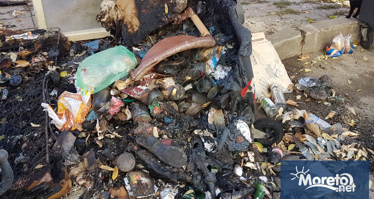 25 годишна варненка извършила серия от палежи на контейнери за смет