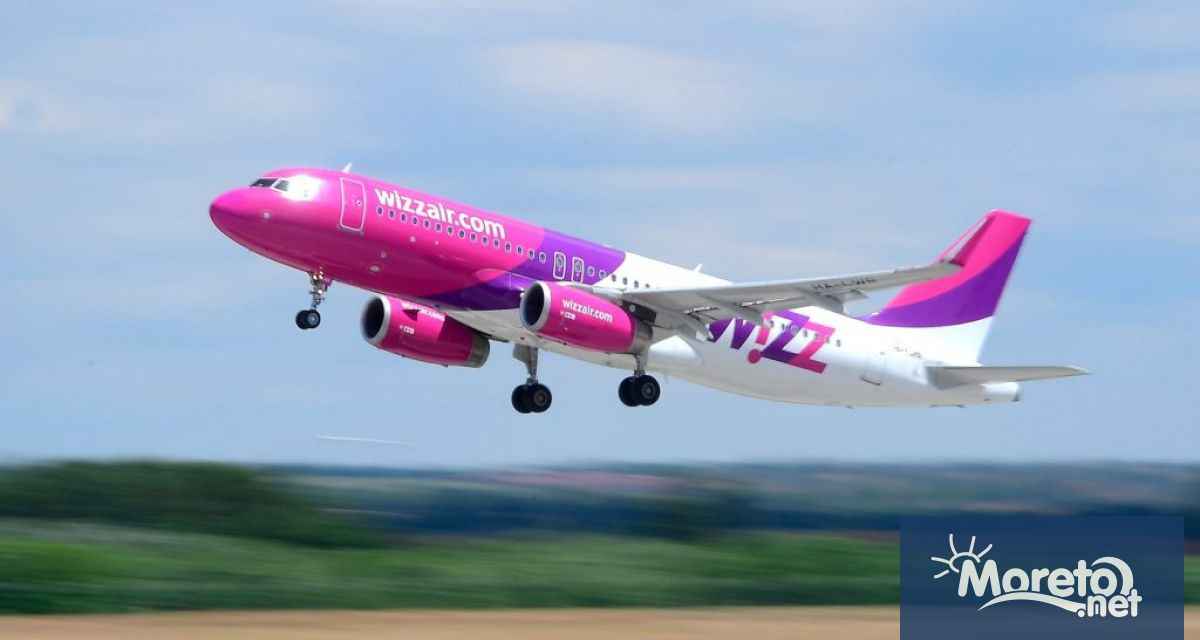 Wizz Air обяви че стартира нов маршрут от Варна до