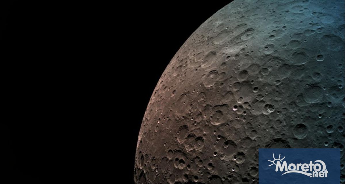 Учени картографираха химичния състав на лунната повърхност. Създадената карта е