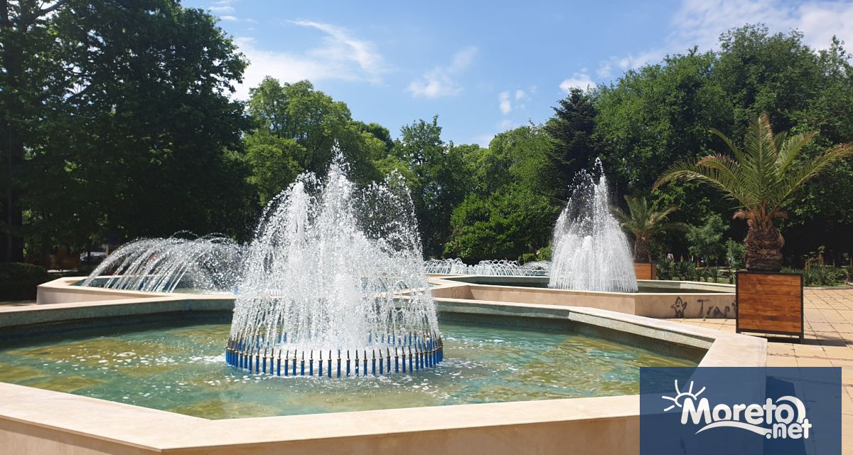 От 1 до 15 май ще бъдат пуснати всички фонтани