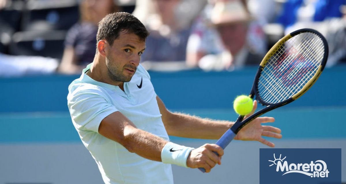 Единственият българин в тенис елита Григор Димитров продължи с тоталната