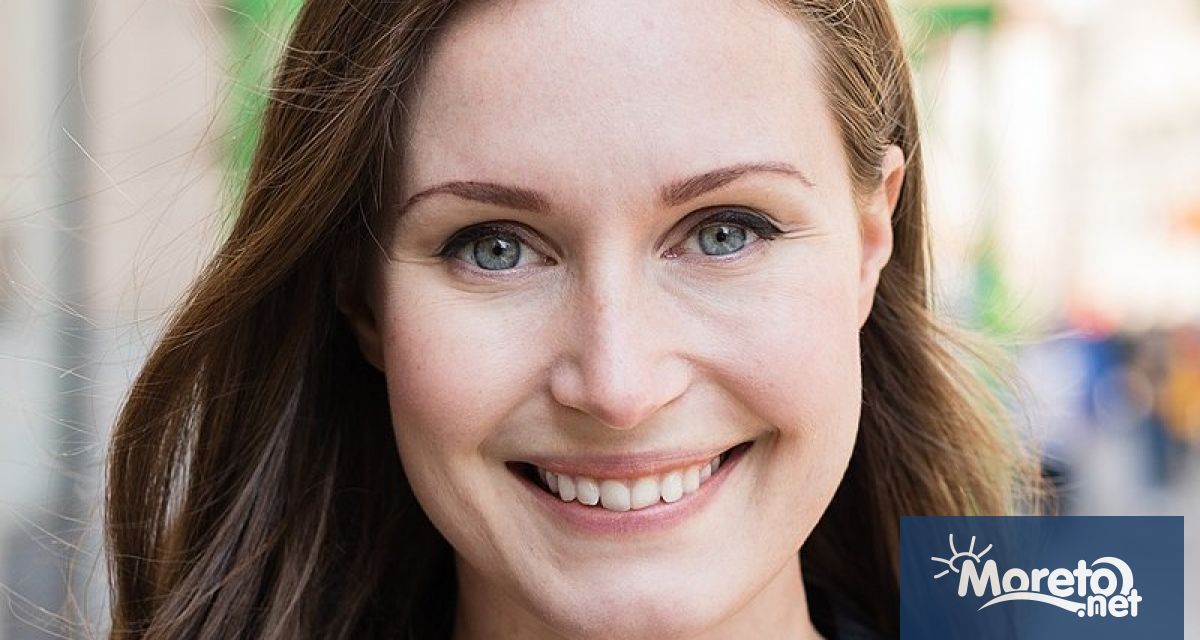 Премиерът на Финландия в оставка Сана Марин и съпругът й