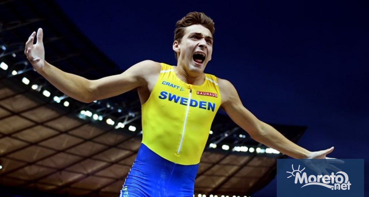 Шведът Арманд Дуплантис направи поправка на собствения си световен рекорд