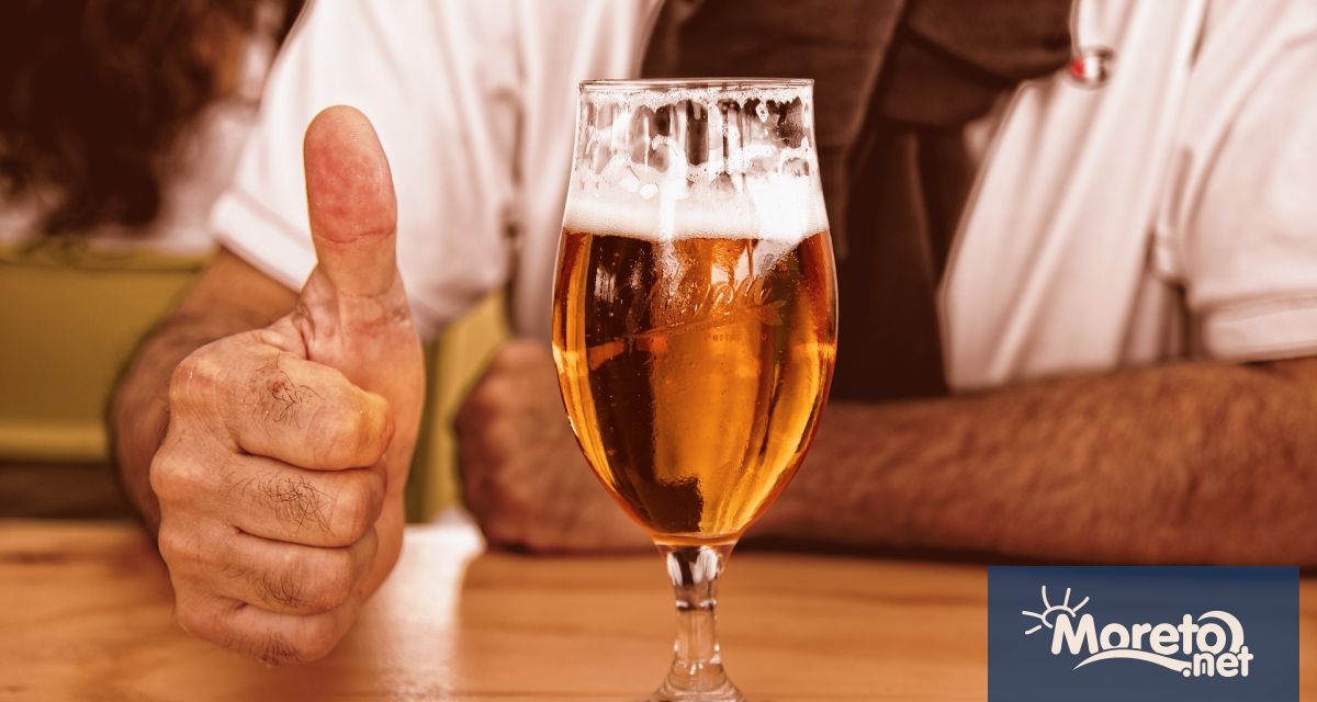 Най предпочитаната алкохолна напитка сред мъжете в България е бирата а