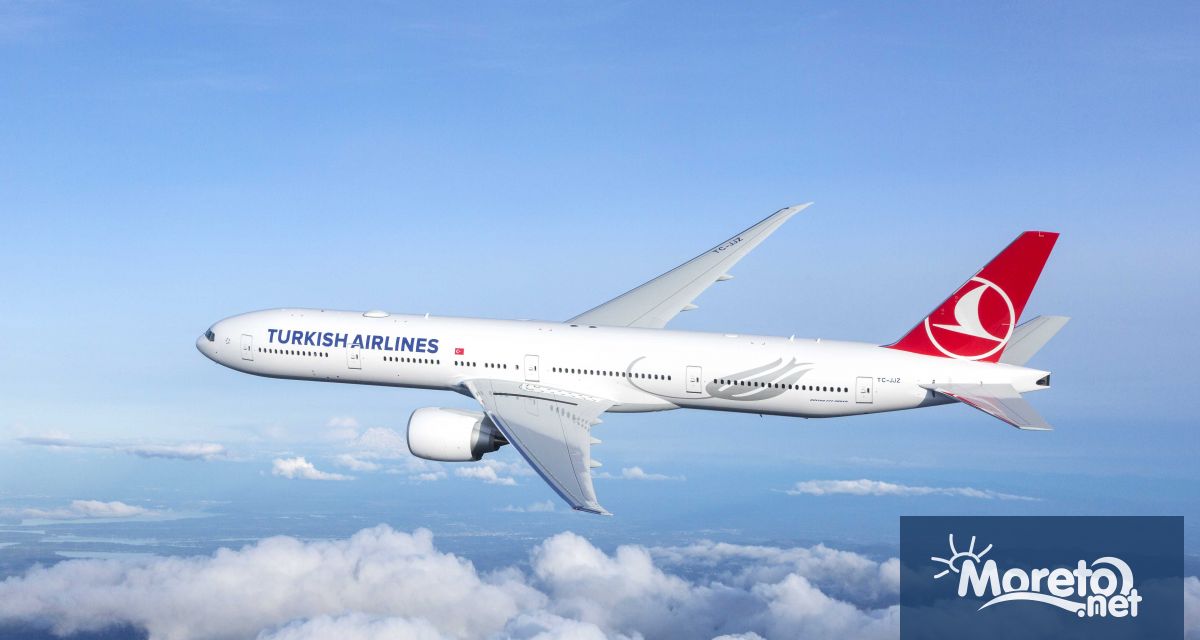 От тази седмица Turkish Airlines стартира 1 всекидневен полет от