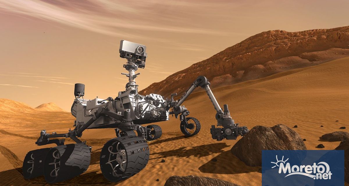 Марсоходът на НАСА Кюриосити вероятно се е натъкнал на кратер