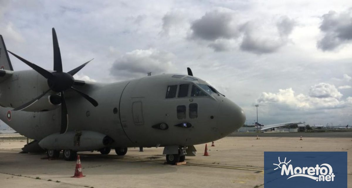 Самолетът Спартан с 4 5 тона хуманитарна помощ излетя за Сирия